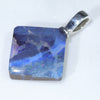 Sterling Silver - Solid Boulder Opal