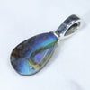 Sterling Silver Solid Boulder Opal