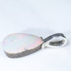 Australian Boulder Opal Silver Pendant with Silver Chain (11mm x 7mm) Code-ESP77