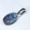 Sterling Silver - Solid Boulder Opal
