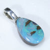Sterling Silver - Solid Boulder Opal