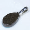 Solid Opal Pendant Rear View