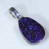 Sterling Silver  - Solid Boulder Opal