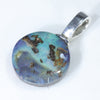 Sterling Silver - Solid Boulder Opal