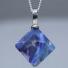 Natural Australian Boulder Opal Silver Pendant