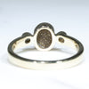 Solid Opal Ring Rear View