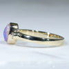Gold Opal Ring Side View