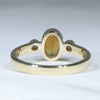 Solid Opal Ring Rear View