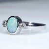 Easy Wear White Gold Opal Ring Design