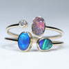 3 Gorgeous Solid Boulder Opals