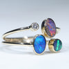 Solid Opal Ring Side View
