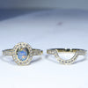 Opal Engagement Wedding Set Separately 