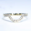 Australian Boulder Opal & Diamond Gold Engagement and Wedding Ring Set - Size  6.25 US Code DWB12