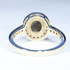 Solid Opal Ring Rear View