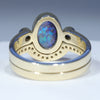 Gold Opal Ring Rear View