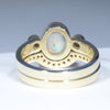 Solid Opal Ring Rear View