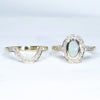 Opal Wedding Set Separate View