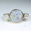 Natural Australian Crystal Black Opal