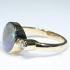 Solid Opal Ring Side View