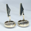 Easy Wear Gold Opal CuffLink Design