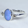 Easy Wear Silver Opal Ring Design