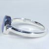 Silver Opal Ring Side View