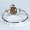Solid Opal Ring Rear View