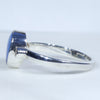 Silver Opal Ring Side View