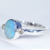 Easy Wear Silver Opal Ring design