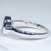 Silver Opal Ring Side View
