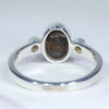 Solid Opal Ring Rear View