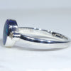 Silver Opal Ring Side View