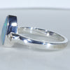 Silver Opal Ring Side View