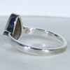 Silver Opal Ring Side View