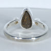 Solid Opal Ring Rear View