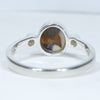 Solid Opal Ring Rear View