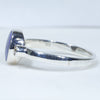 Silver Opal Ring Side View