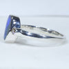 Silver Opal Ring Side View