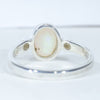 Solid Opal ring Rear View
