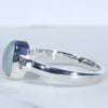 Silver Opal Ring Side View