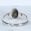 Solid Opal Ring Rear View