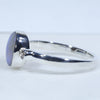 Silver Opal Ring Side View