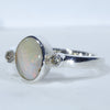Easy Wear Silver Opal Ring Design