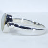 Sliver Opal Ring Side View