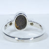 Solid Opal Ring Rear View