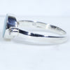 Silver Opal Ring Side View