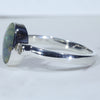 Silver Opal Ring Side View