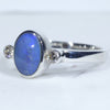 Easy Wear  Silver Opal Ring Design
