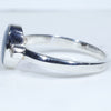 Silver Opal Ring Side View