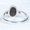 Solid Opal Ring Rear view